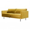 Moe's Home Collection Raphael Sofa in Mustard - Front Side Angle