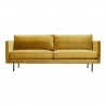 Moe's Home Collection Raphael Sofa in Mustard - Front  Angle