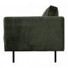 Moe's Home Collection Raphael Sofa in Forest Green - Side Angle