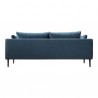 Moe's Home Collection Raval Sofa - Rear - Dark Blue