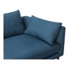 Moe's Home Collection Raval Sofa - Arm - Dark Blue