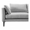 Moe's Home Collection Raval Sofa - Half - Light Grey