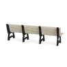 Polly Products Willow Backed Bench Back - Polly Products Willow Backed Bench Back