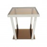 Bellini Modern Living Carraway End Table, Top Angle