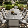 Woodard Avondale Padded Sling Dining Arm Chair - - Lifestyle with Set