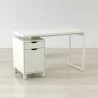 Anderson Teak Haslev 47" Writing Desk - Angled - Anderson Teak Haslev 47" Writing Desk - Angled