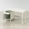 Anderson Teak Haslev 47" Writing Desk - Angled and Opened - Anderson Teak Haslev 47" Writing Desk - Angled and Opened