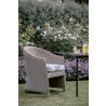 Sunset West Cambria Dining Chair in Canvas Canvas w/ Self Welt