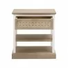Essentials For Living Weave 1-Drawer Side Table - Front Opened Angle - Essentials For Living Weave 1-Drawer Side Table - Front Opened Angle