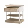 Essentials For Living Weave 1-Drawer Side Table - Front Side Opened Angle - Essentials For Living Weave 1-Drawer Side Table - Front Side Opened Angle