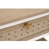 Essentials For Living Weave 1-Drawer Side Table - Closeup Angle