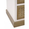 Essentials For Living Weave Entry Cabinet - Base Angle