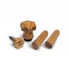 La Pavoni Kit Manopole Legno Olive Wood - La Pavoni Kit Manopole Legno Olive Wood