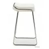 Zuo Modern Wedge Bar Stool in White - Side - Zuo Modern Wedge Bar Stool in White - Side