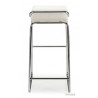 Zuo Modern Wedge Bar Stool in White - Back