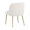 Sunpan Lyne Dining Chair in Copenhagen White - Back Side Angle