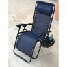 Zero Gravity Recliner/Lounger with Cup Holder - Indigo Blue - Zero Gravity Recliner/Lounger with Cup Holder - Indigo Blue