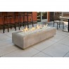  Outdoor Greatroom Company Natural Grey Cove 72" Linear Gas Fire Table