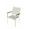 Bellini Home and Garden Essence Dining Chair - Angled with White BG - Bellini Home and Garden Essence Dining Chair - Angled with White BG
