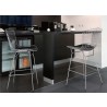 The Who High Stool Polished With Chrome Wire Frame