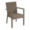 Hand Woven PE Synthetic Wicker Arm Chair - Indo - Hand Woven PE Synthetic Wicker Arm Chair - Indo