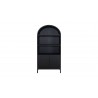 Wilde Display Cabinet Black Oak-2