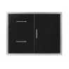 Wildfire Outdoor Living Door/Drawer Combo 30” X 24” 304 Black SS - Wildfire Outdoor Living Door/Drawer Combo 30” X 24” 304 Black SS