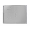 Wildfire Outdoor Living Door/Drawer Combo 30” X 24” 304 SS - Front
