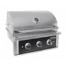 Wildfire Outdoor Living Ranch PRO 30” Gas Grill 304 SS Propane/Natural Gas - Angled - Wildfire Outdoor Living Ranch PRO 30” Gas Grill 304 SS Propane/Natural Gas - Angled