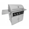 Wildfire Outdoor Living 36"Cart Gas Grill - With 36" Griller Angled View - Wildfire Outdoor Living 36"Cart Gas Grill - With 36" Griller Angled View