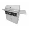 Wildfire Outdoor Living 36"Cart Gas Grill - With 36" Griller Top AngledView - Wildfire Outdoor Living 36"Cart Gas Grill - With 36" Griller Top AngledView