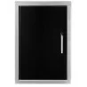 Wildfire Outdoor Living VVertical Single Door 20” X 27” 304 Black SS - Wildfire Outdoor Living VVertical Single Door 20” X 27” 304 Black SS