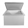 Wildfire Outdoor Living Ice Chest - Front and Opened