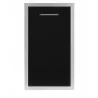 Wildfire Outdoor Living Vertical Single Door 20” X 27” 304 Black SS - Wildfire Outdoor Living Vertical Single Door 20” X 27” 304 Black SS