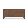 Wiley 4 Door Sideboard Vintage Brown-1 - Wiley 4 Door Sideboard Vintage Brown-1