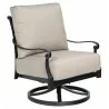 Woodard Wiltshire Swivel Lounge Chair - Woodard Wiltshire Swivel Lounge Chair