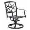 Woodard Wiltshire Swivel Rocking Dining Arm Chair - Woodard Wiltshire Swivel Rocking Dining Arm Chair
