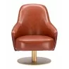 Zuo Modern Withby Accent Chair Brown - Front View - Zuo Modern Withby Accent Chair Brown - Front View