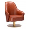 Zuo Modern Withby Accent Chair Brown- Angle 1