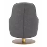 Zuo Modern Withby Accent Chair Gray - Back View - Zuo Modern Withby Accent Chair Gray - Back View
