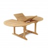 Bahama Oval 87" Ext. Outdoor Dining Table 3