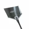 WPPO Ovens Ash Shovel for Wood-Fired Ovens - Close-up with BRand - WPPO Ovens Ash Shovel for Wood-Fired Ovens - Close-up with BRand