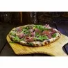WPPO Ovens 12" x 24" Wooden Pizza Peel (Launch Pad) - 2 Pack - Lifestyle with Pizza - WPPO Ovens 12" x 24" Wooden Pizza Peel (Launch Pad) - 2 Pack - Lifestyle with Pizza