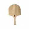 WPPO Ovens 14" x 24" Wooden Pizza Peel (Launch Pad) - Front