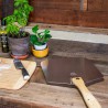 WPPO Ovens Folding Pizza Peel with Wooden Handle - Lifestyle