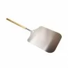 WPPO Ovens Traditional Long Handle Aluminum Pizza Peel 14"W x 38"L - Front - WPPO Ovens Traditional Long Handle Aluminum Pizza Peel 14"W x 38"L - Front