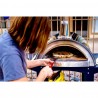 WPPO Ovens 7" Round Turning Pizza Peel With Break Down Handle - Lifestyle 2