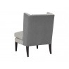 Sunpan Kenzo Lounge Chair Fuego Navy-Abbington Navy - Back Side Angle