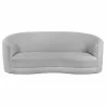 Sunpan Grimaldi Sofa in Liv Dove - Front Angle - Sunpan Grimaldi Sofa in Liv Dove - Front Angle