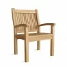 Sahara Dining Armchair-side view - Sahara Dining Armchair-side view